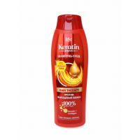 Шампунь-уход IRIS Keratin program 400мл hair therapy 