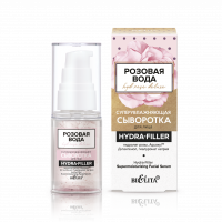 Сыворотка суперувлажняющая для лица Белита Розовая вода HydRoseDeluxe Hydra-filler 30 мл Сыворотка суперувлажняющая для лица Белита Розовая вода HydRoseDeluxe Hydra-filler 30 мл