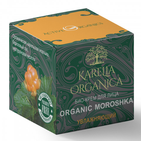 Био-крем для лица Фратти Karelia Organica Organic Moroshka Увлажняющий 50 мл Био-крем для лица Фратти Karelia Organica Organic Moroshka Увлажняющий 50 мл