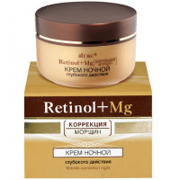 Крем ночной глубокого действия Витэкс Retinol+Mg коррекция морщин 45 мл Крем ночной глубокого действия Витэкс Retinol+Mg коррекция морщин 45 мл
